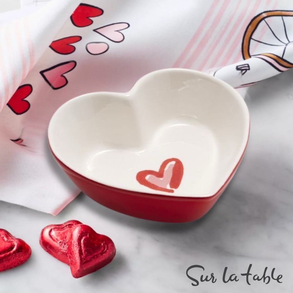 Sur la Table Valentine Hearts Dish